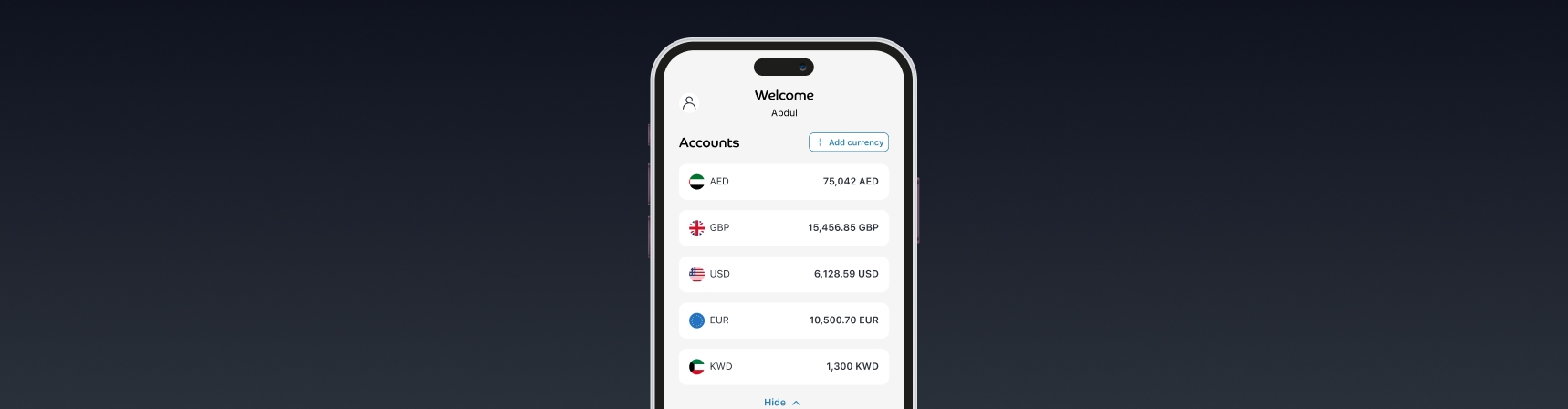 Multi-currency